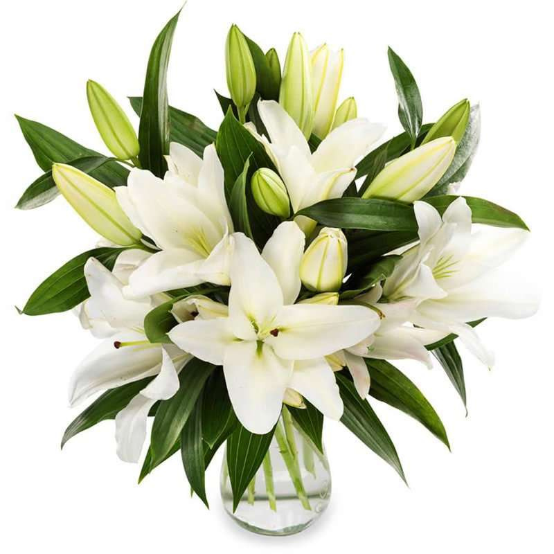Bukiet "Biała lilia"